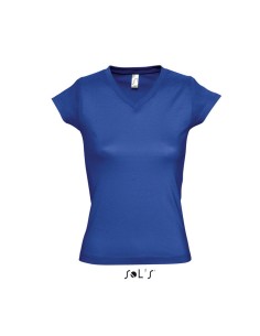 S-SO11388-SOL'S MOON - WOMEN’S V-NECK T-SHIRT