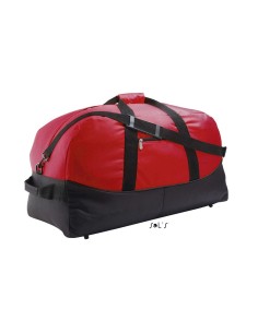 S-SO70650-SOL'S STADIUM 65 - TWO COLOUR 600D POLYESTER TRAVEL/SPORTS BAG