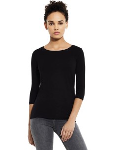 E-EP07-WOMEN'S 3/4 SLEEVE STRETCH T-SHIRT