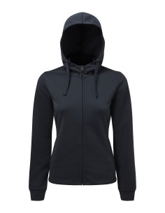 T-TR498-Veste à capuche femme TriDri® Spun-dye à zip intégral
