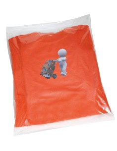 E-ZA068-Sacs transparents en polythene - fermeture non collante