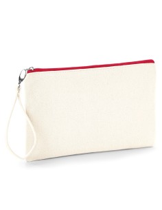 W-W520-Canvas Wristlet Pouch