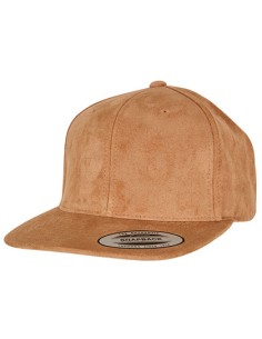 Y-6089SU-Suede Leather Snapback