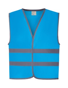 Y-YK102-Gilet haute visibilité à 2 bandes et bordure réfléchissante pour enfants (HVW102CH)