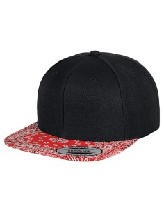 F-6089-Casquette snapback à imprimé mode (6089DESIGNER)