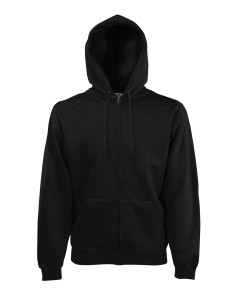 F-SS822-Sweat-shirt à capuche zippé Premium 70/30