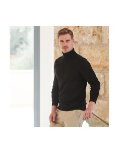 H-H727-Mens Roll Neck Jumper