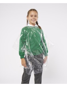 J-JB03J-Poncho de pluie en plastique enfant