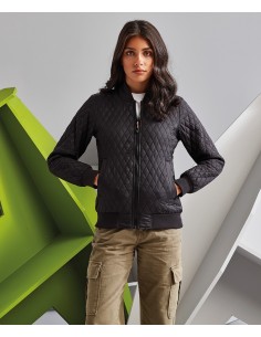 2-TS26F-Veste bomber matelassée femme