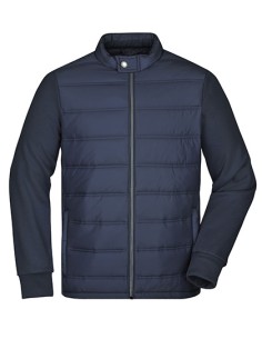 J-JN1124-Mens Hybrid Sweat Jacket
